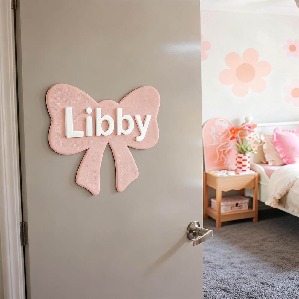 Personalized Kid's Bedroom Decoration Door Sign | CWBaby393