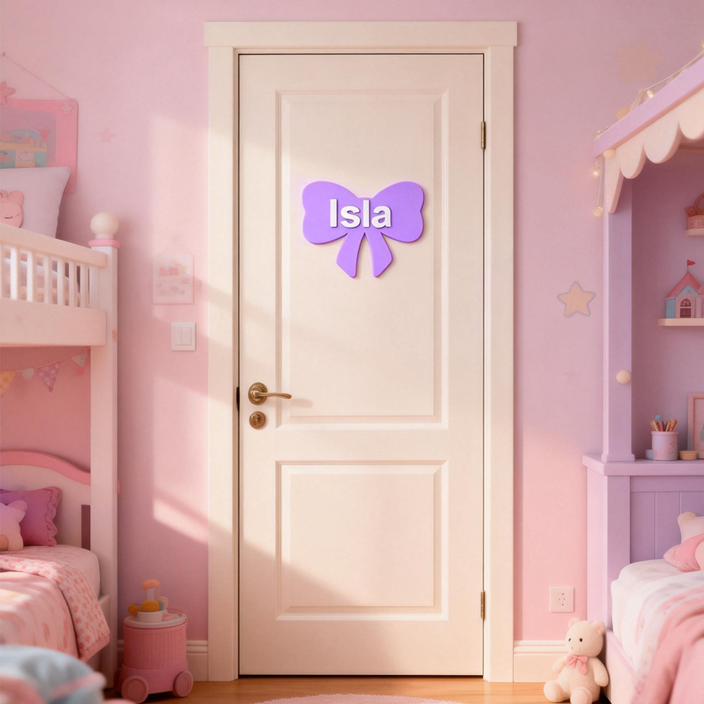 Personalized Kid's Bedroom Decoration Door Sign | CWBaby393