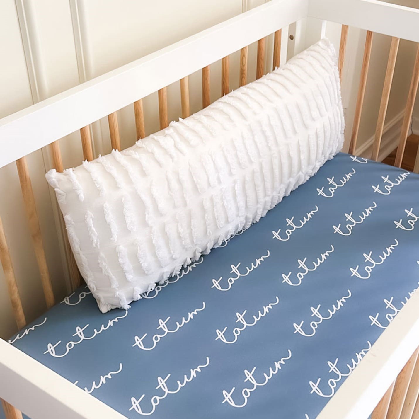 Personalized Baby Soft Crib Sheet for Comfort & Unique | BBCrib01