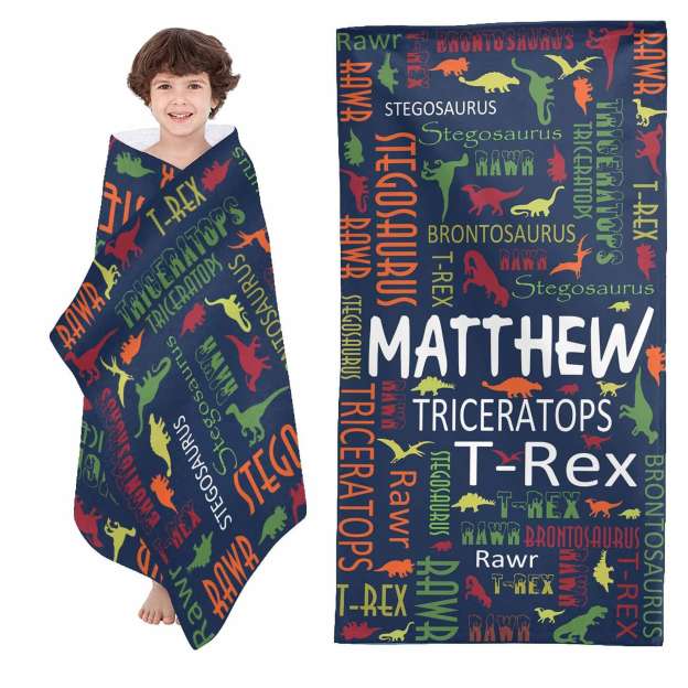 Personalized Lovely Kid Towel for Summer & Beach | CWTowel102