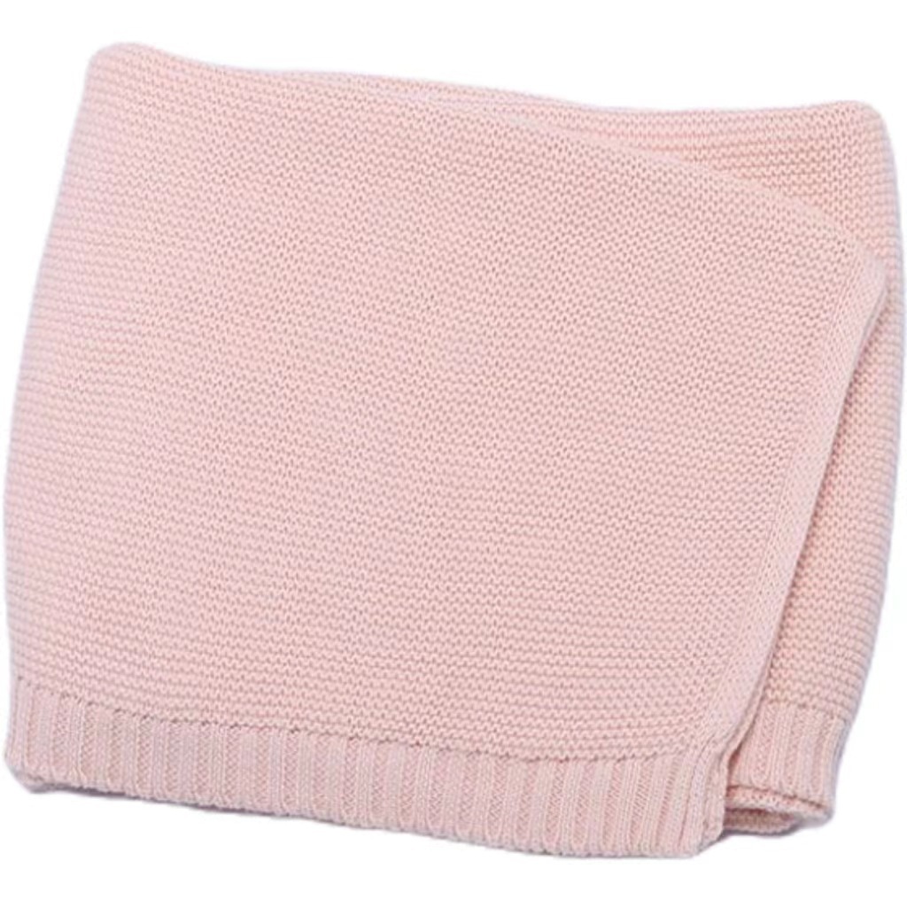 Personalized Hand Embroidered Knit Baby Blanket for Unique Gift | KKBaby22