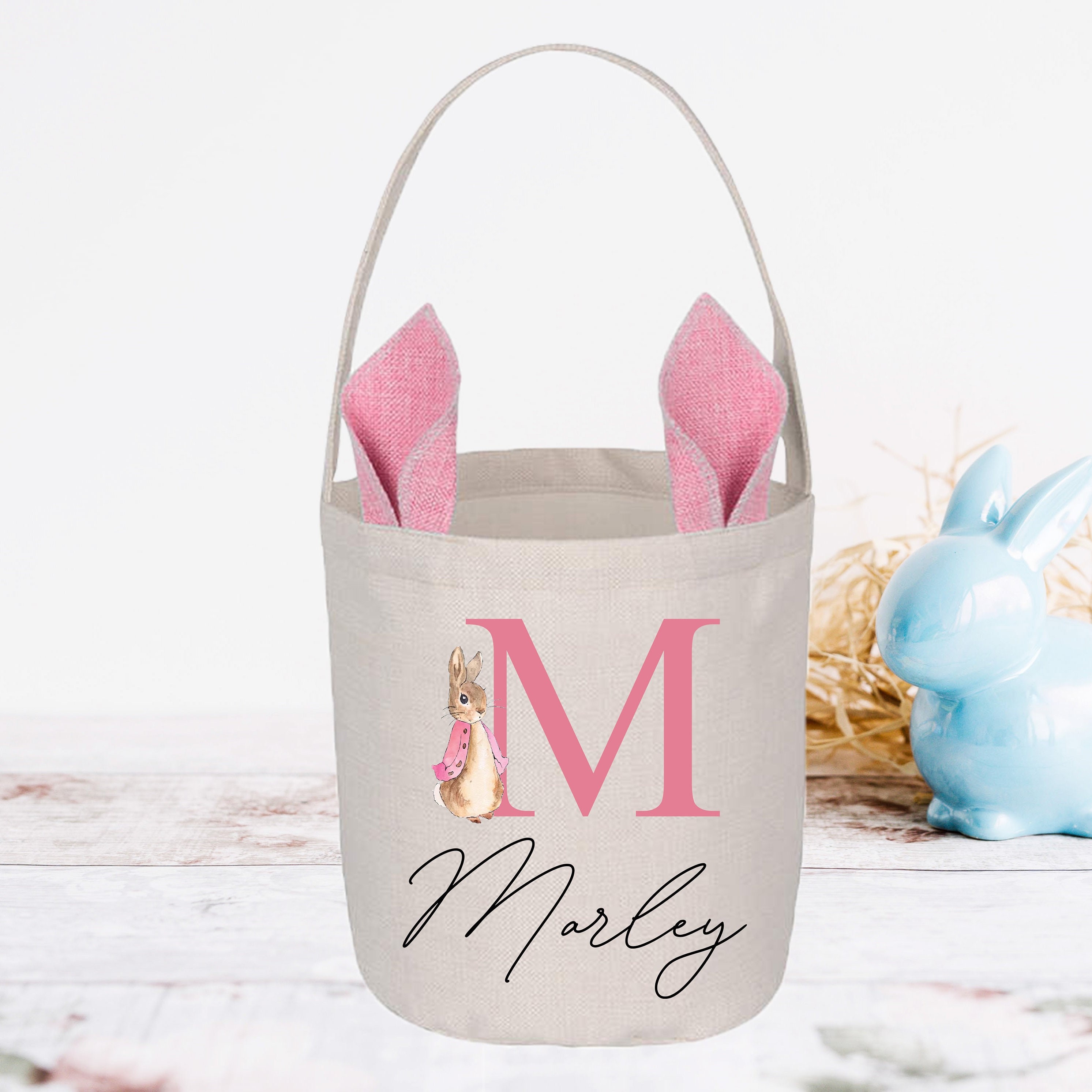 Personalized Name Bunny Easter Gift Sack | CWEaster30