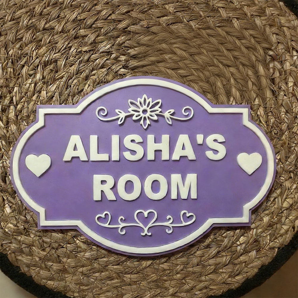 Personalized Kid's Bedroom Decoration Door Sign | CWBaby392