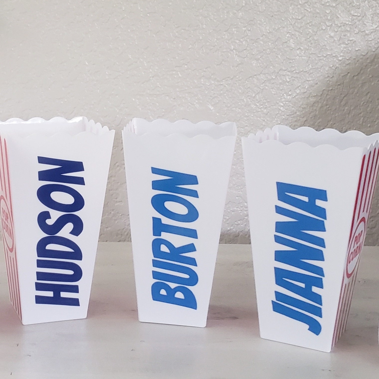 Personalized Movie Time Popcorn Buckets | YouBottle84