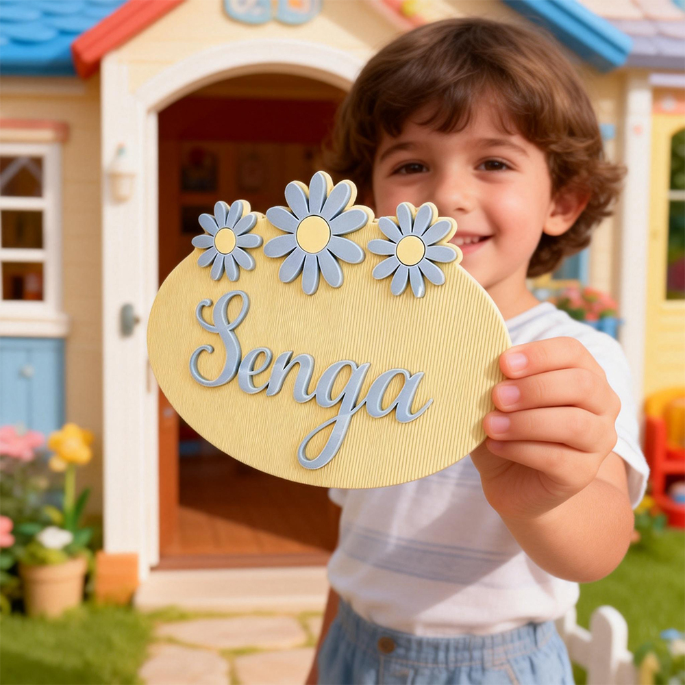 Personalized Kid's Bedroom Decoration Door Sign | CWBaby411