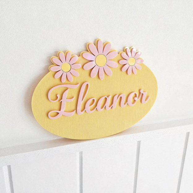 Personalized Kid's Bedroom Decoration Door Sign | CWBaby411