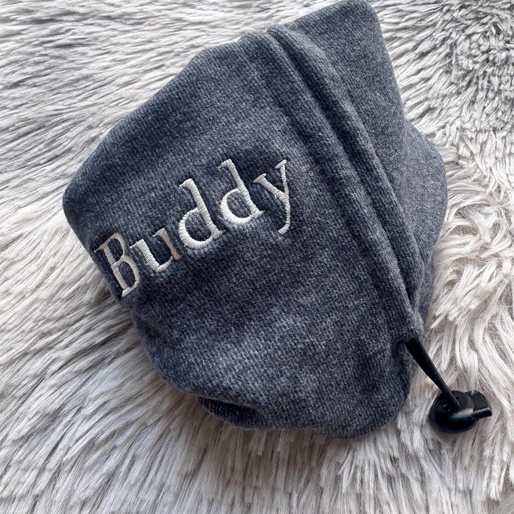 Personalized Embroidered Pet Anti-Fcrightened Soothing Headband | BKPet241