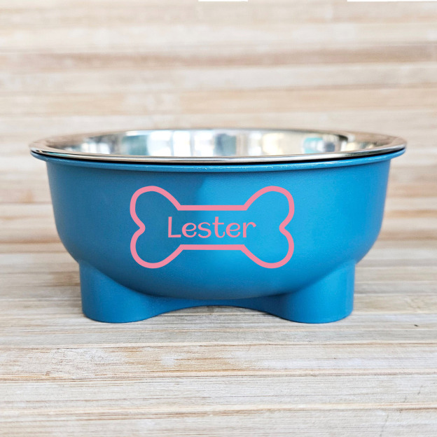 Personalized Stainless Steel Pet Food Bowl  | BKPet64