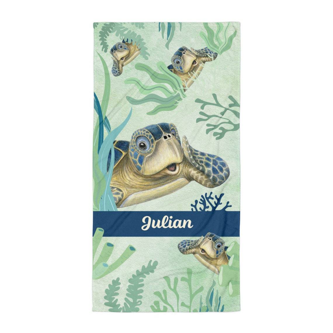 Personalized Lovely Kid Towel for Summer & Beach | CWTowel106