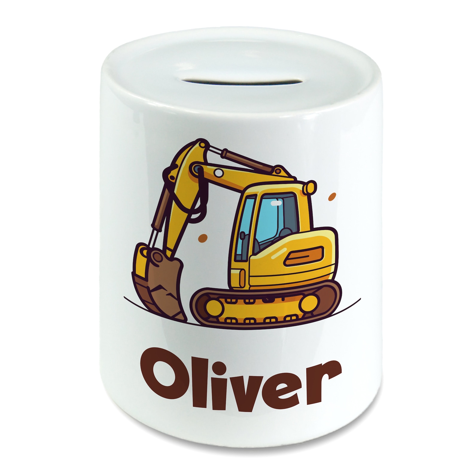 Personalized Kids Cute Pattern Piggy Bank Savings Jar | CWToy72