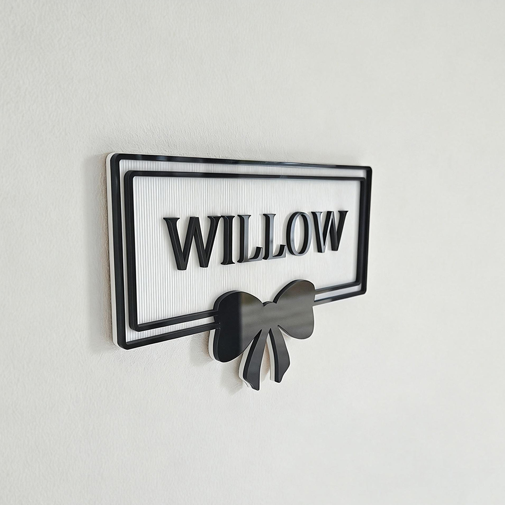 Personalized Kid's Bedroom Decoration Door Sign | CWBaby413