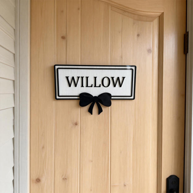 Personalized Kid's Bedroom Decoration Door Sign | CWBaby413