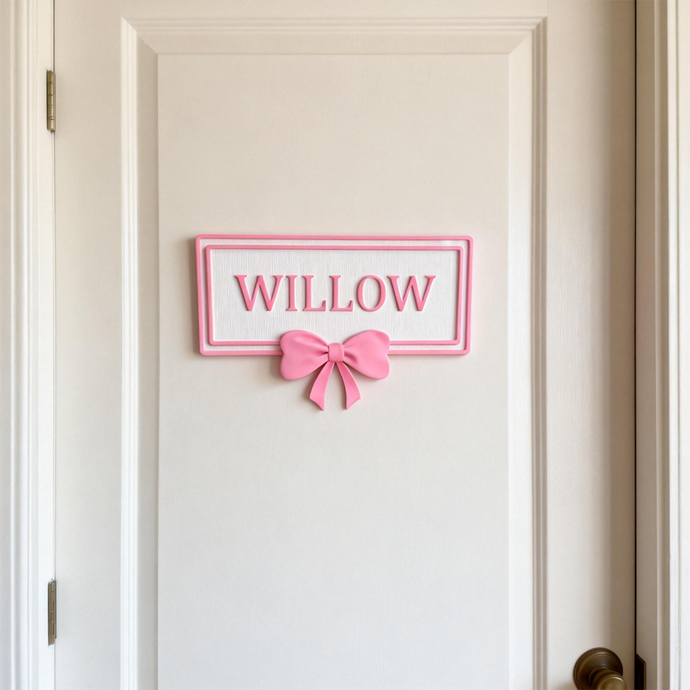 Personalized Kid's Bedroom Decoration Door Sign | CWBaby413