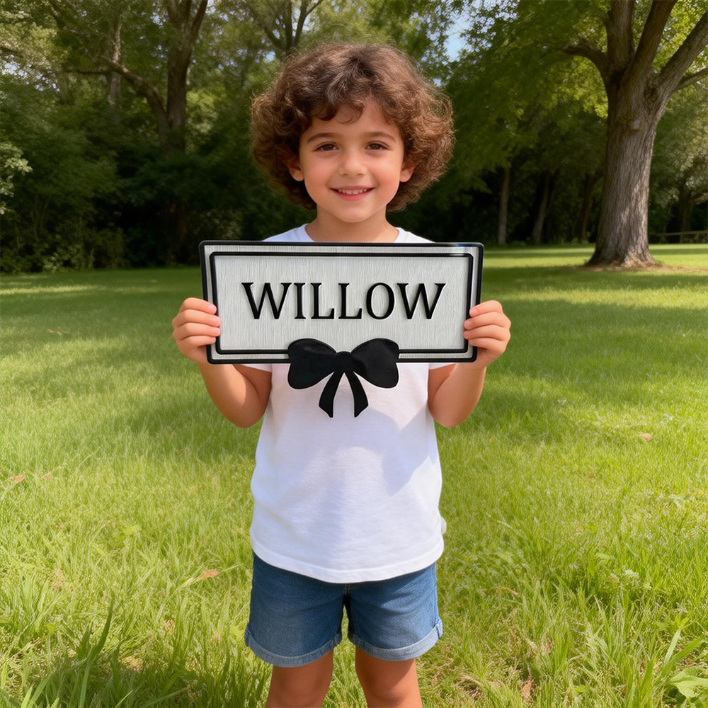 Personalized Kid's Bedroom Decoration Door Sign | CWBaby413