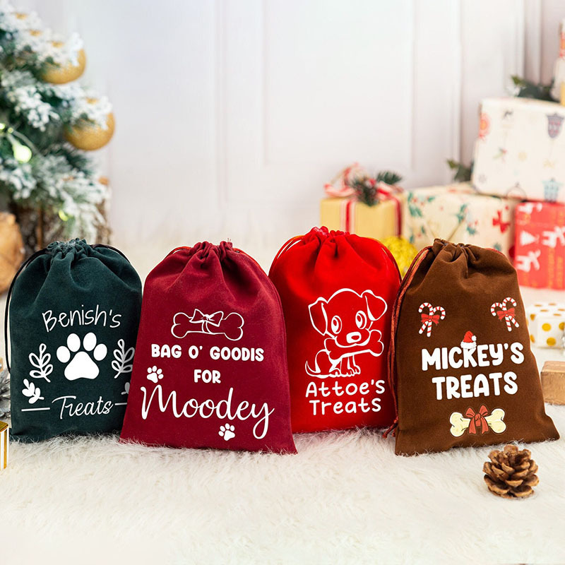 Personalized Pet Christmas Treat Bag for Love & Unique | BKPet25