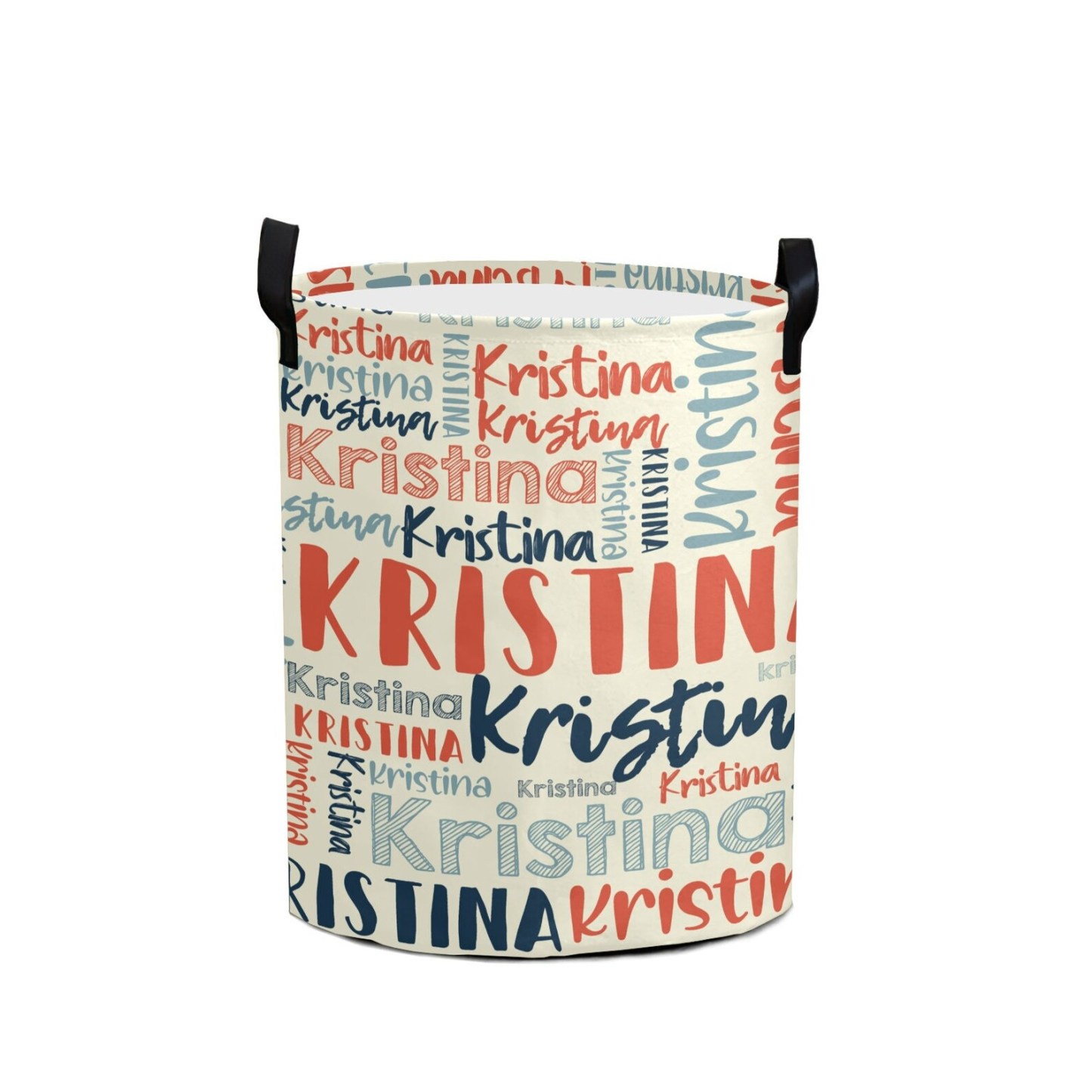 Personalized Laundry Collapsible Baskets with Handle | | CWBasket01