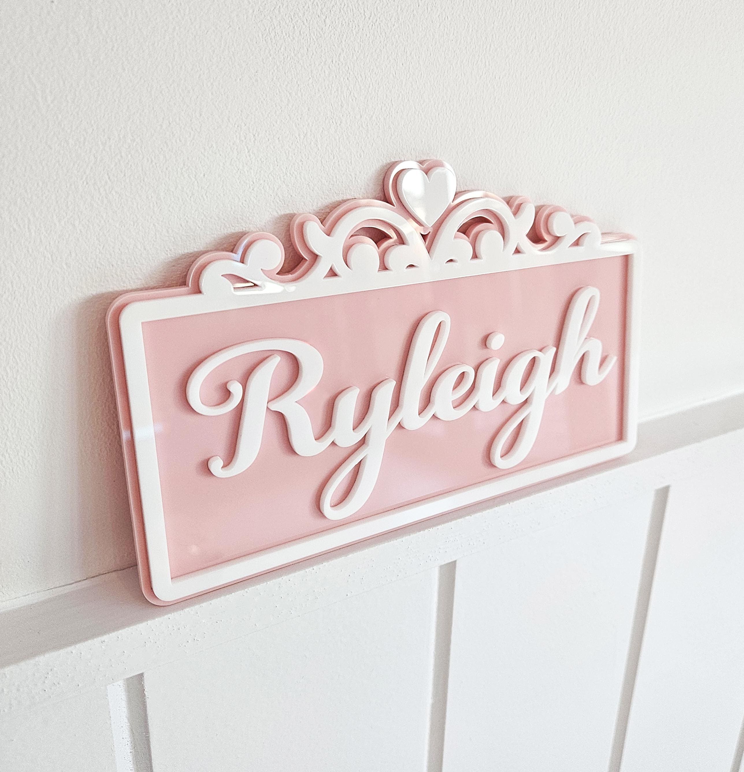 Personalized Kid's Bedroom Decoration Door Sign | CWBaby412