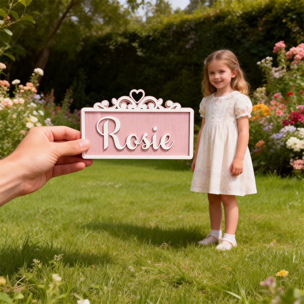 Personalized Kid's Bedroom Decoration Door Sign | CWBaby412