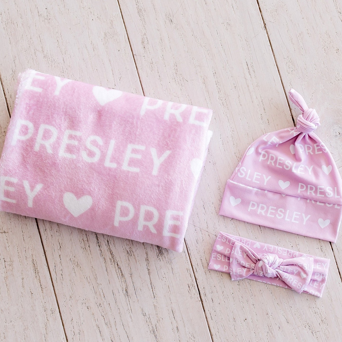 Personalized Baby Swaddle Blanket Set for Comfort & Unique | BBBlanket06
