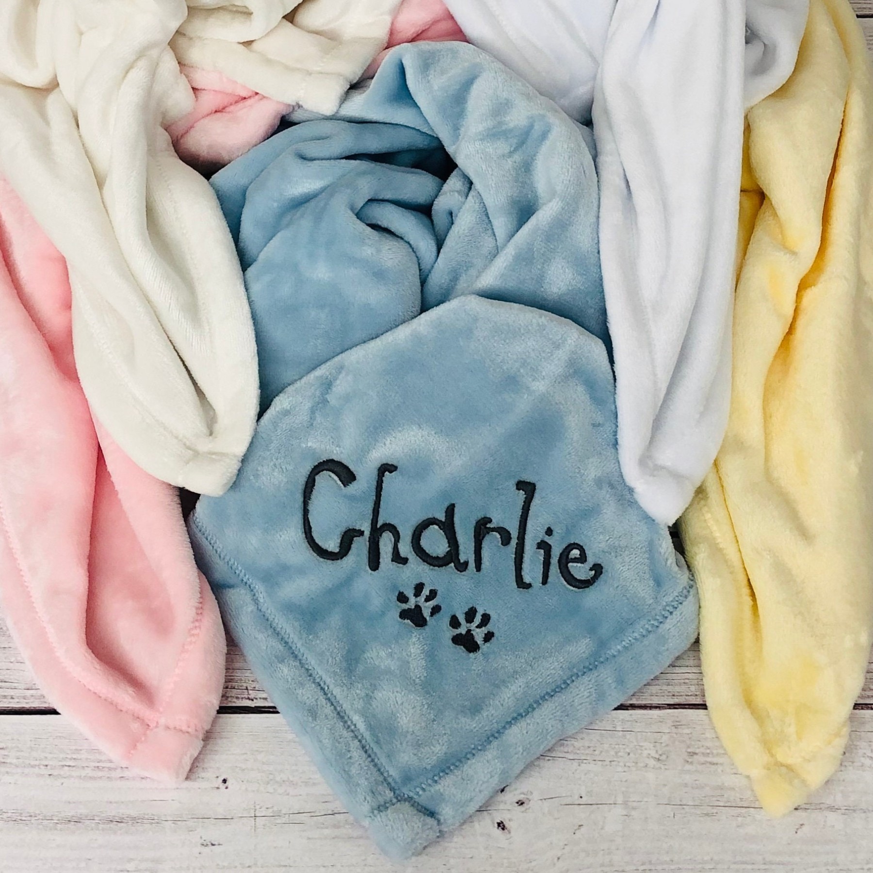 Personalized Cozy Pet Blanket for Comfort & Unique | BKPet61