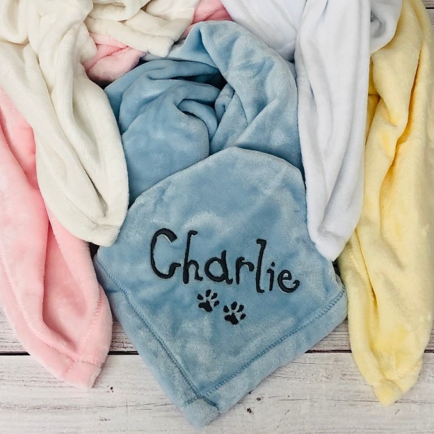 Personalized Cozy Pet Blanket for Comfort & Unique | BKPet61