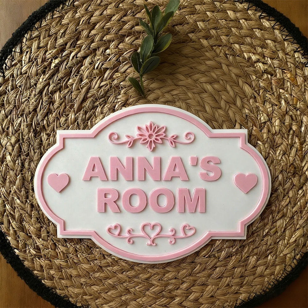 Personalized Kid's Bedroom Decoration Door Sign | CWBaby392