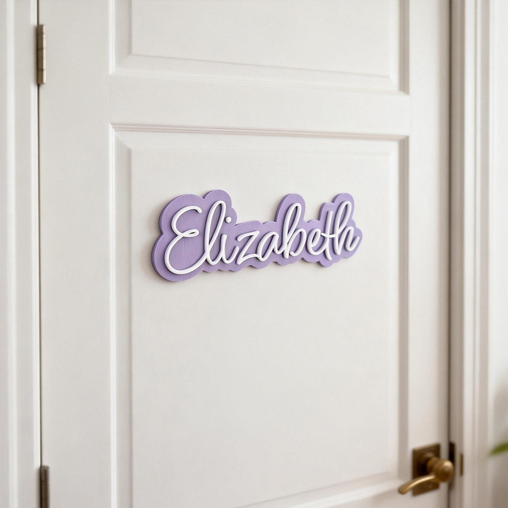 Personalized Kid's Bedroom Decoration Door Sign | CWBaby405