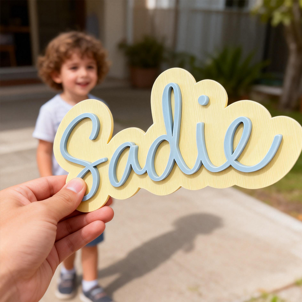 Personalized Kid's Bedroom Decoration Door Sign | CWBaby405