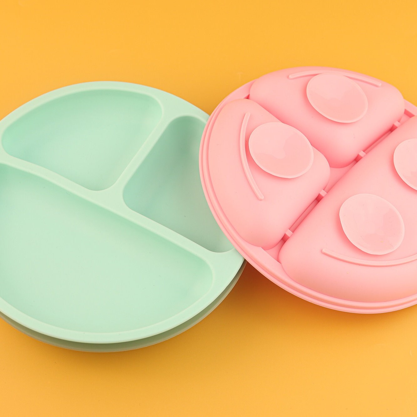 Personalised Baby Food Grade Color Dinner Plates  | CWBaby68