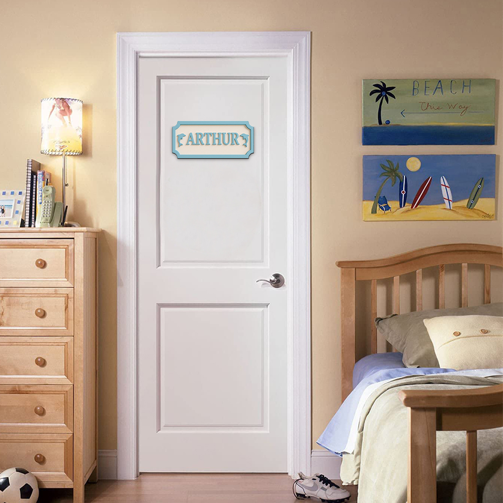 Personalized Kid's Bedroom Decoration Door Sign | CWBaby391