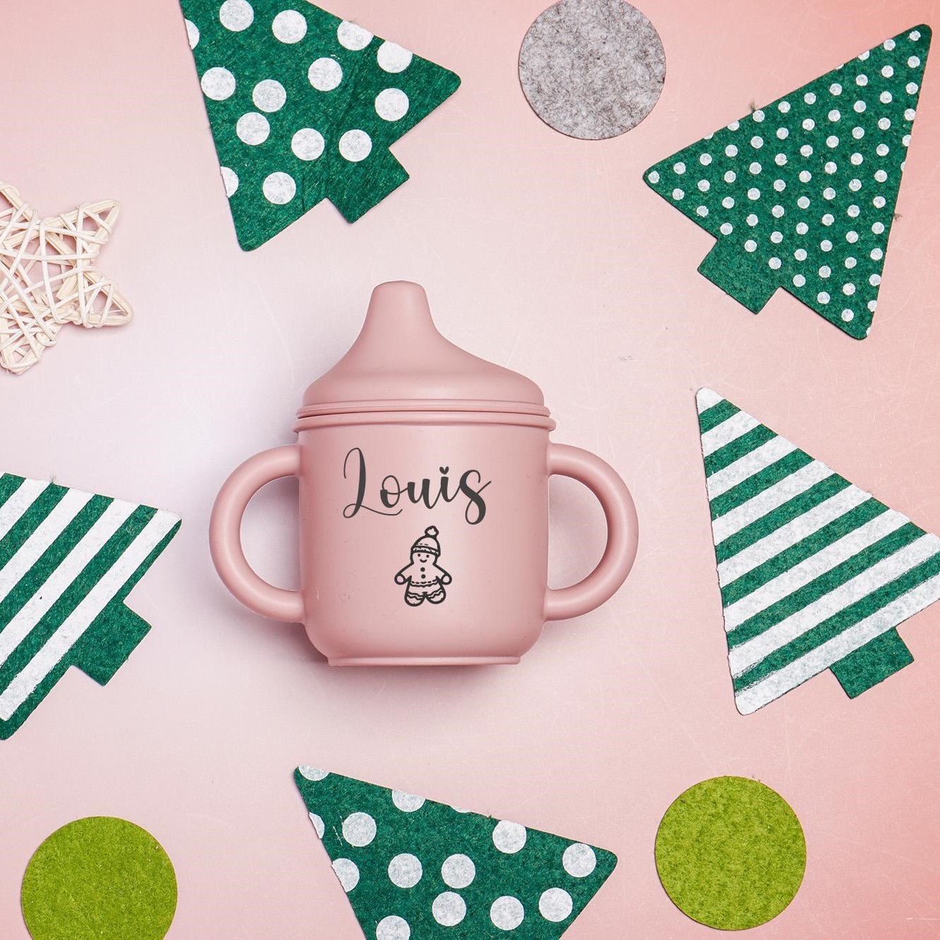 Personalised Baby Food Grade Sippy Silicone Cup | CWBaby101