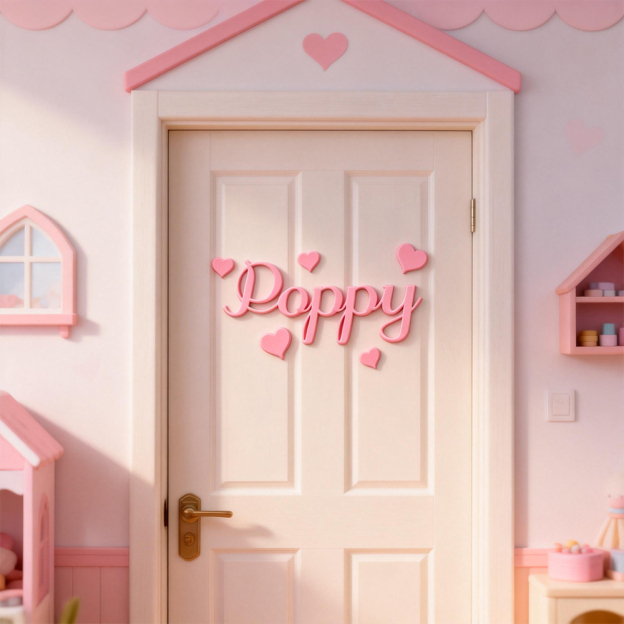 Personalized Kid's Bedroom Decoration Door Sign | CWBaby409