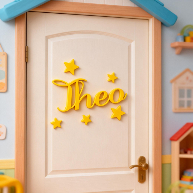 Personalized Kid's Bedroom Decoration Door Sign | CWBaby409