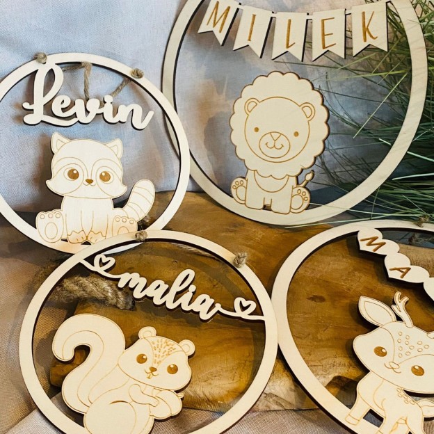 Personalized Kid Door Sign Room Decoration | CWToy93