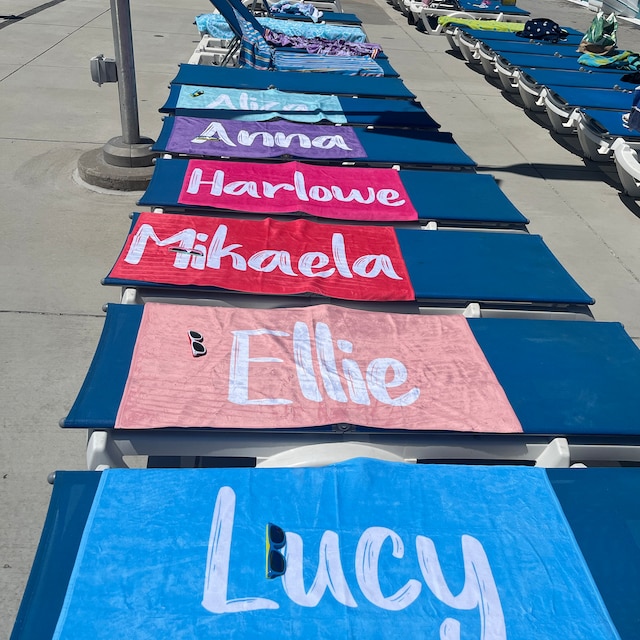 Personalized Lovely Kid Towel for Summer & Beach | KKTowel38