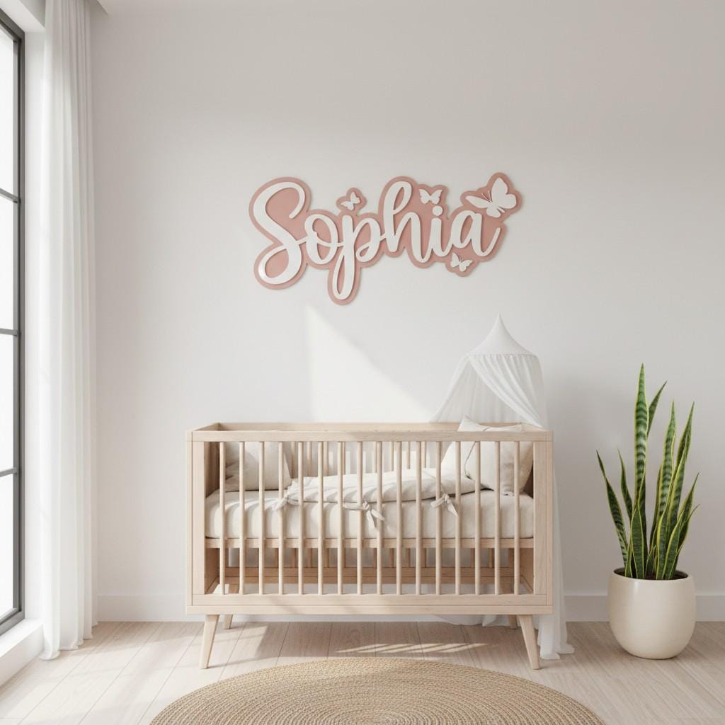 Personalized Kid's Bedroom Decoration Door Sign | CWBaby483