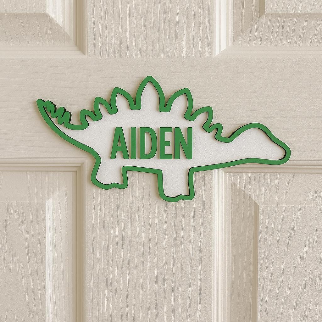 Personalized Animal Bedroom Decoration Door Sign | CWBaby390