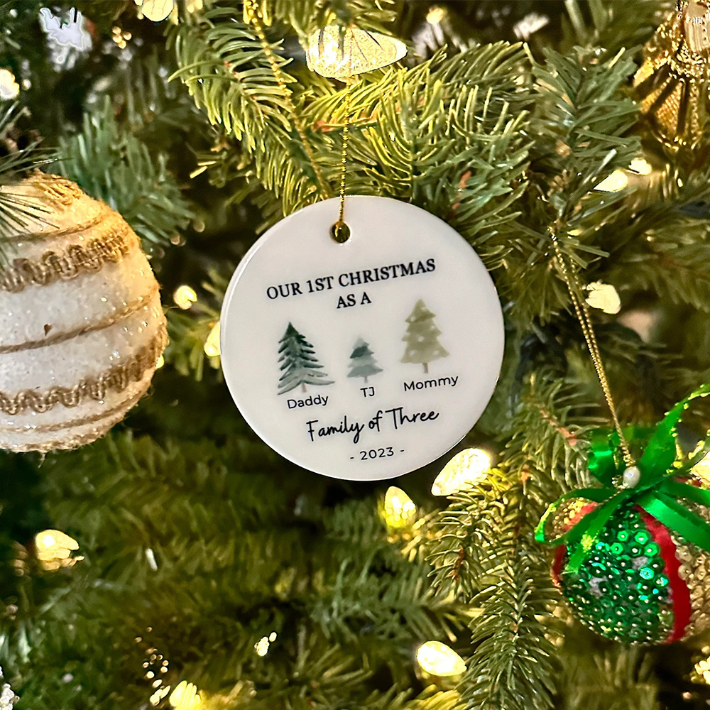 Personalized Family Christmas Ornaments Decoration | MCGift57
