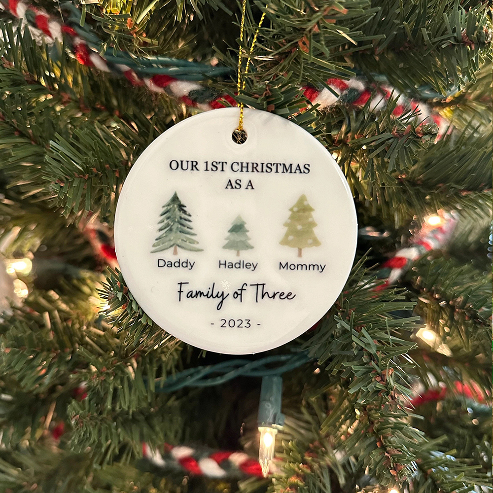 Personalized Family Christmas Ornaments Decoration | MCGift57