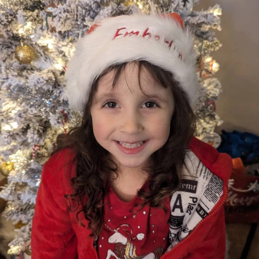 Personalized Embroidery Plush Christmas Santa Hat For Kid & Adult | MCGift100