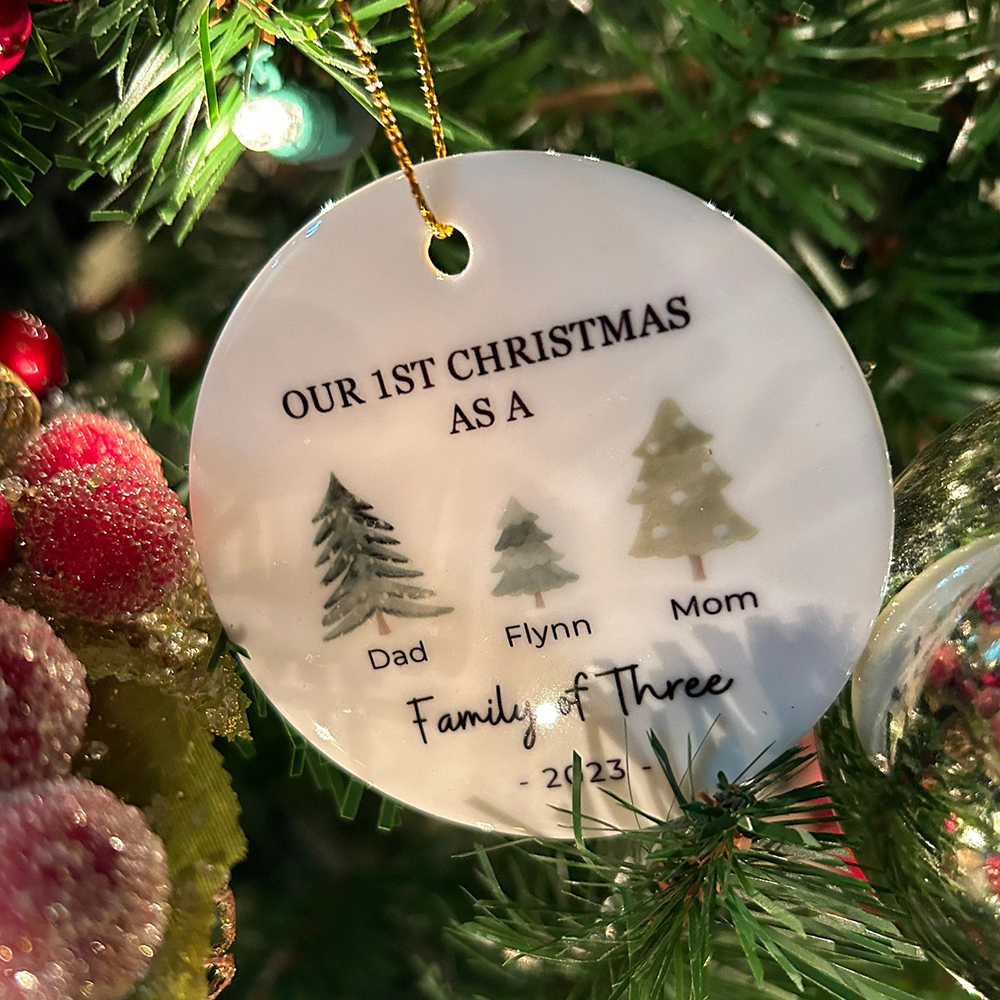 Personalized Family Christmas Ornaments Decoration | MCGift57