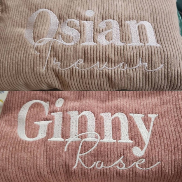 Personalized Embroidery Baby Corduroy Sherpa Jacket | CWBaby119