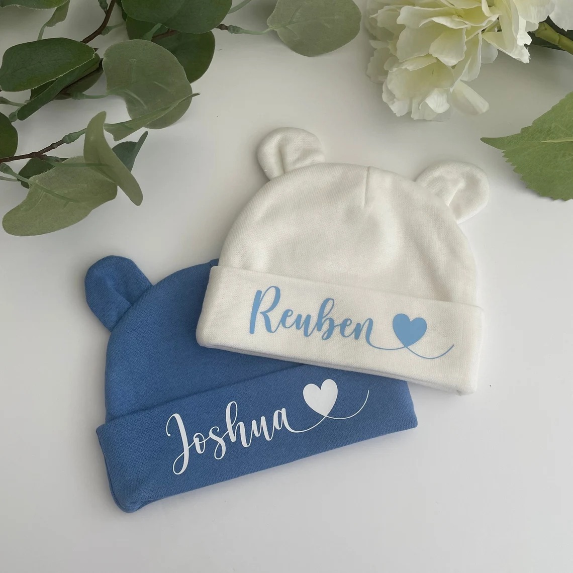 Personalized Lovely Bear Baby Hat for Comfort & Unique | HSKid38