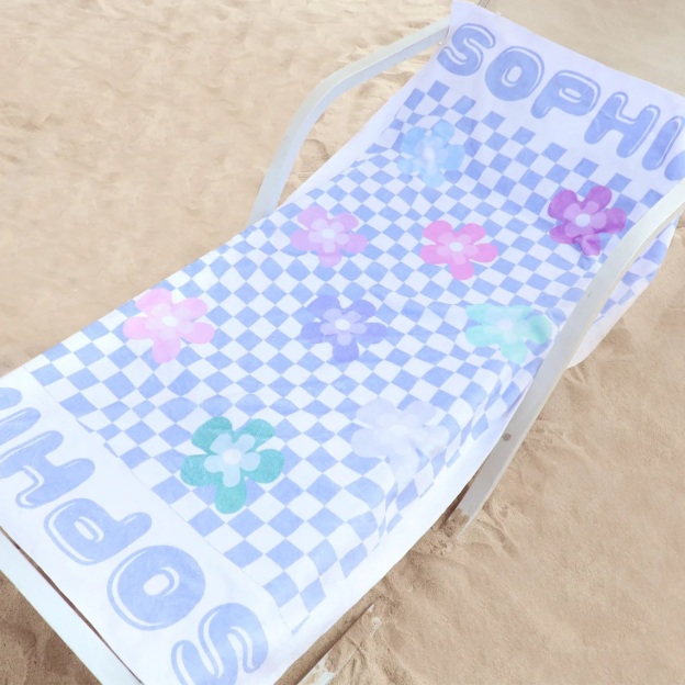 Personalized Lovely Kid Towel for Summer & Beach | CWTowel136
