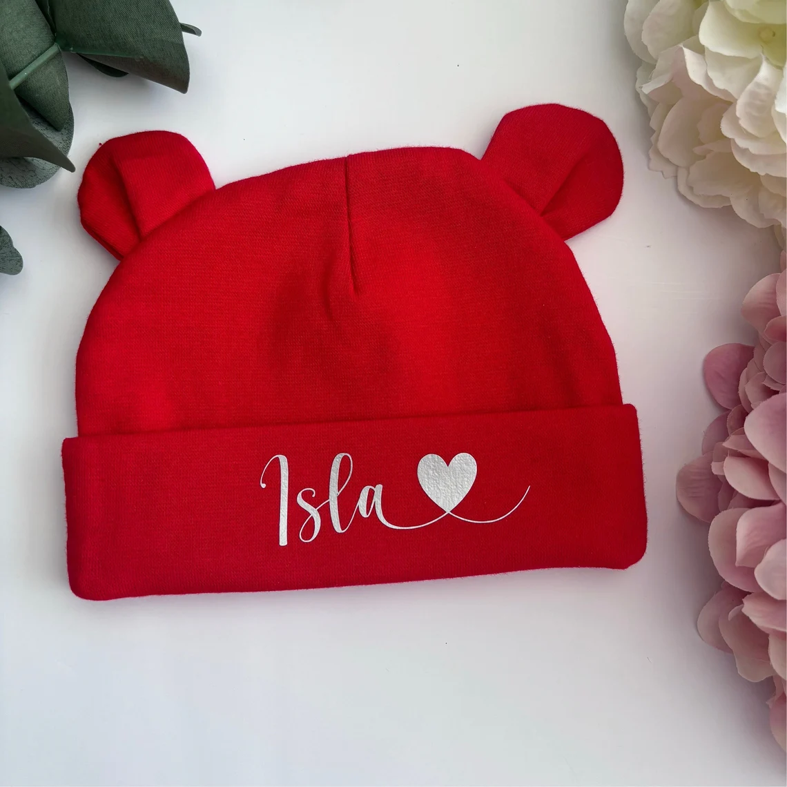Personalized Lovely Bear Baby Hat for Comfort & Unique | HSKid38