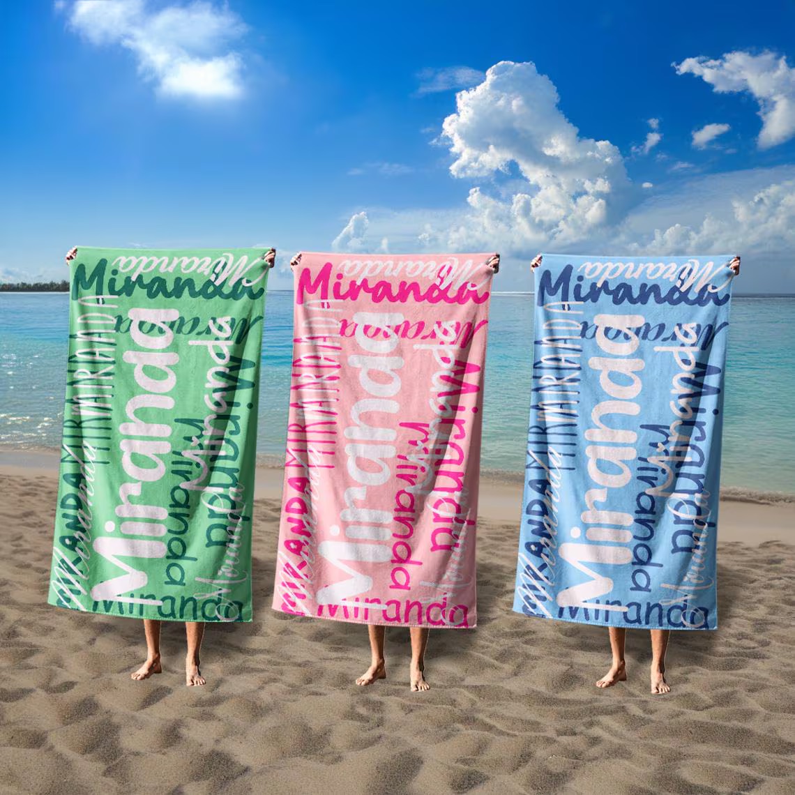 [Copy]Personalized Lovely Kid Towel for Summer & Beach | CWTowel134