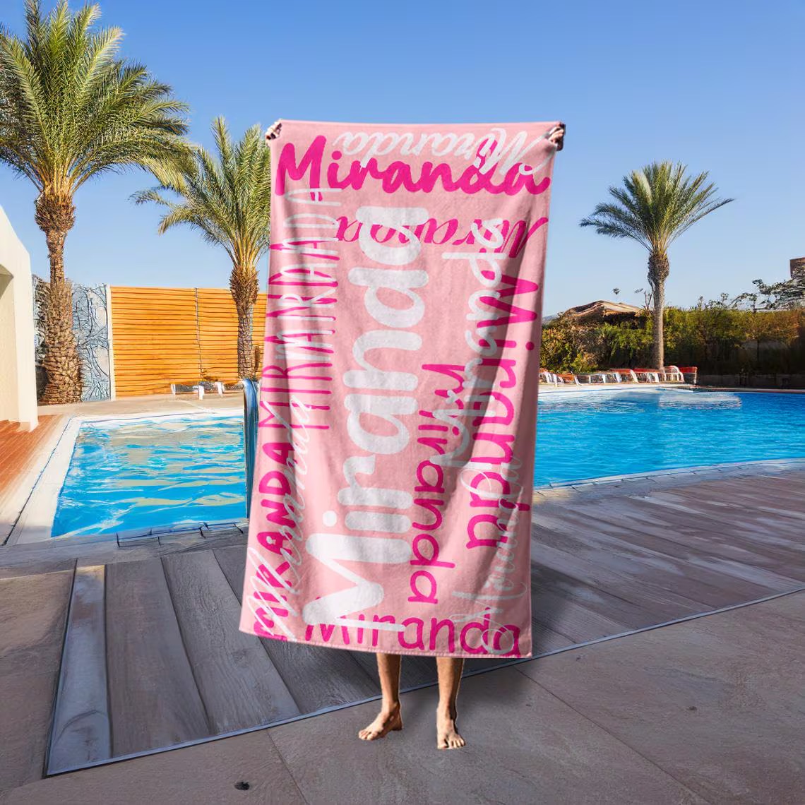 [Copy]Personalized Lovely Kid Towel for Summer & Beach | CWTowel134