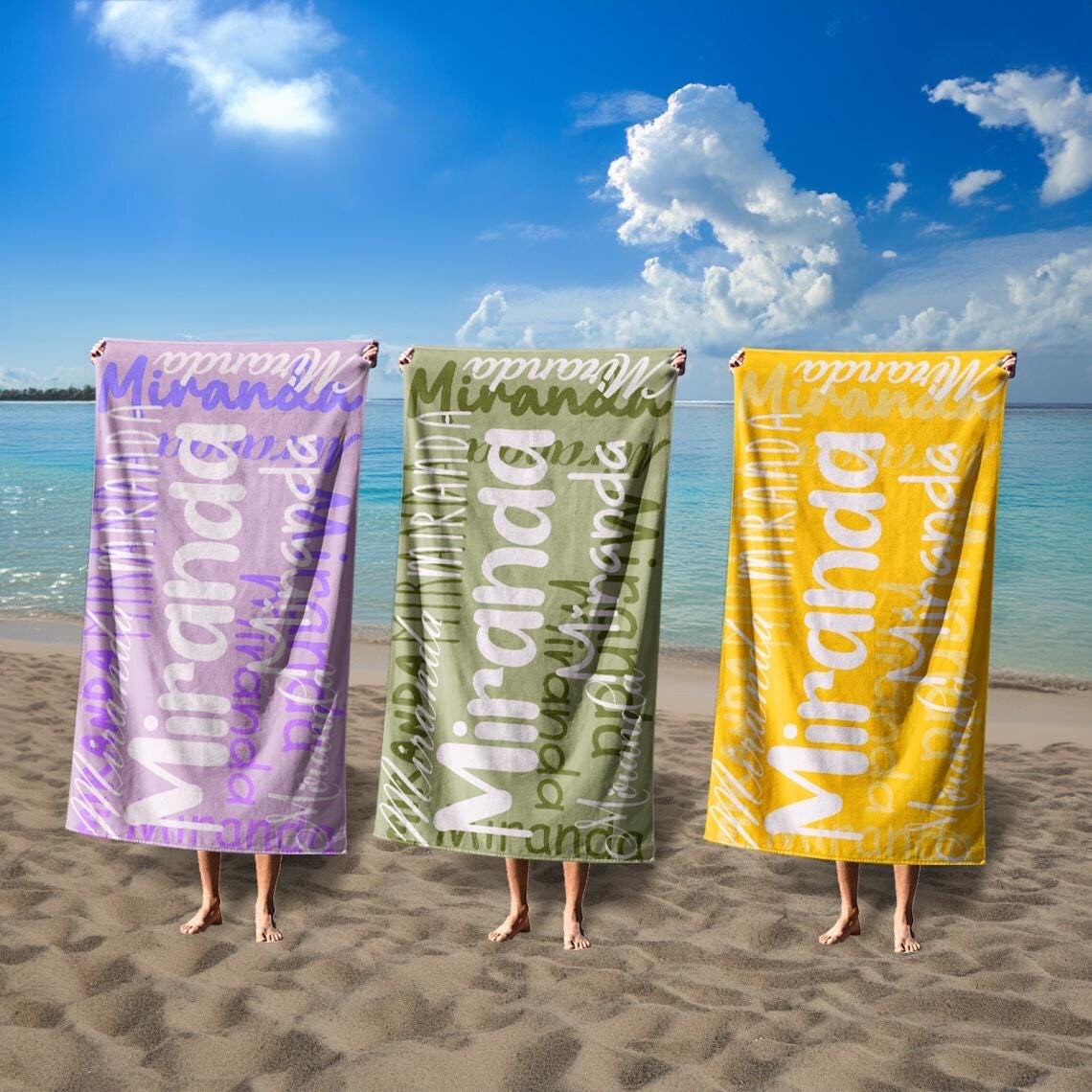 [Copy]Personalized Lovely Kid Towel for Summer & Beach | CWTowel134