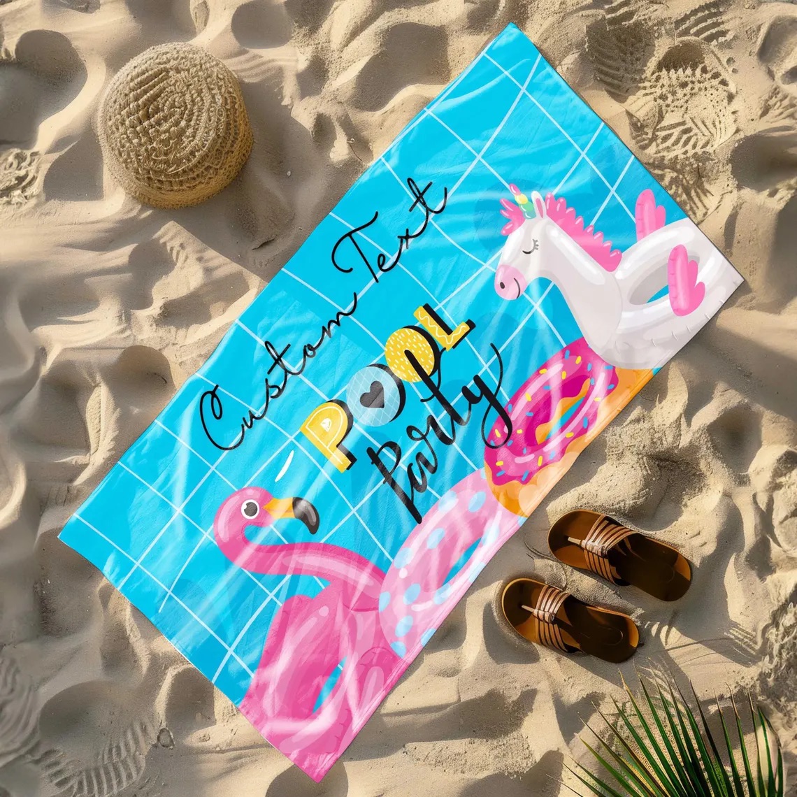 Personalized Lovely Kid Towel for Summer & Beach | CWTowel150