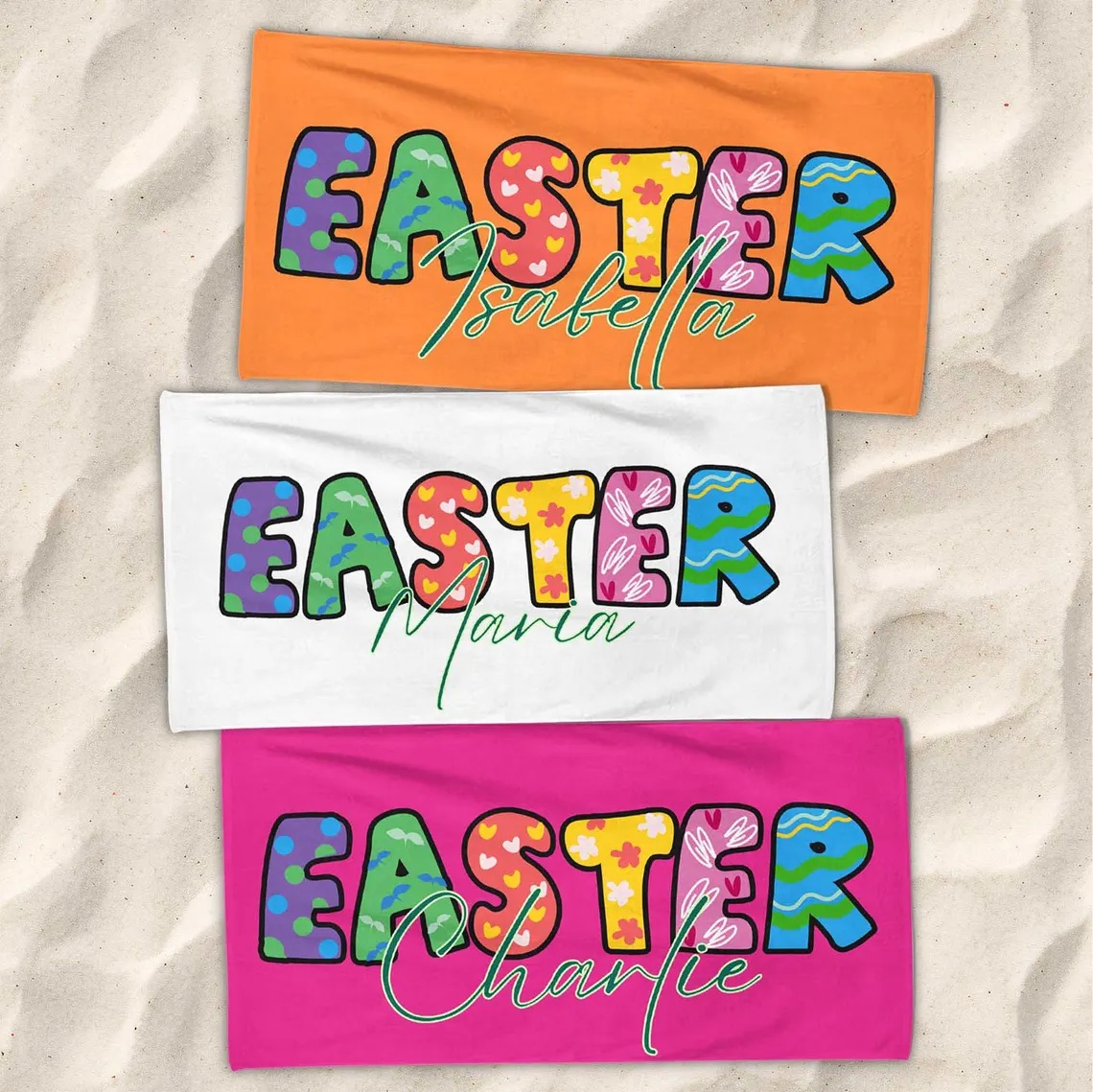 Personalized Lovely Kid Towel for Summer & Beach | CWTowel149